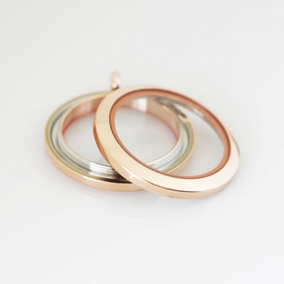 Rose Gold Screw Top Locket